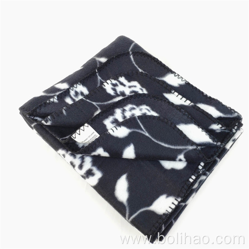 Factory Supply Polyester Fiber Baby Blanket Fleece Fleece Blanket with Design